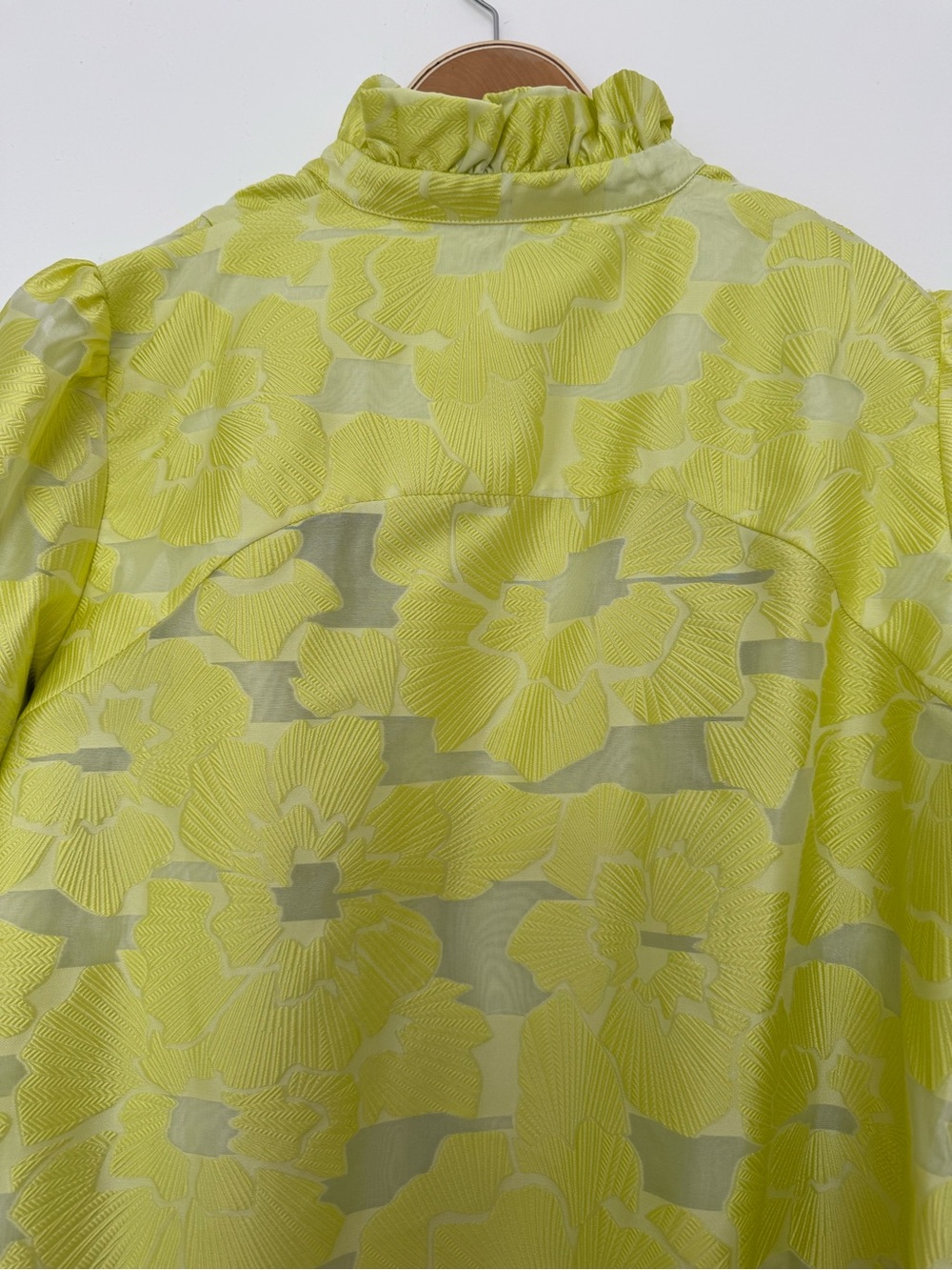 Tuckernuck Lime Green Floral Mini Dress - Picture 3 of 4